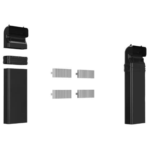 Kit di montaggio per Cappa HZ9VDKE1 400mm Colore Nero - Foto 1