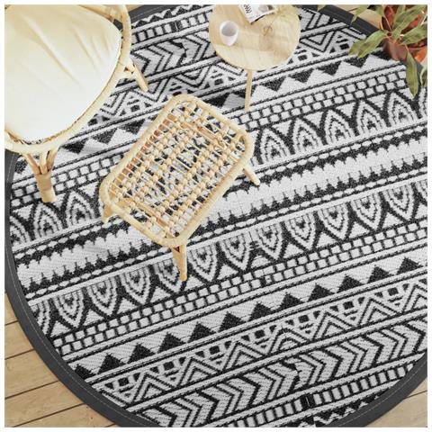 Tappeto Da Esterni Nero 200 Cm In Pp - Foto 1