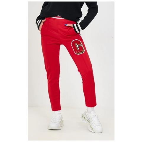 Jeans E Pantaloni In Poliestere Rosso - S - Foto 1