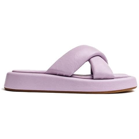Pillow Slippers Ciabatte Pelle Scarpe Donna Viola Eu 39, 44101101 Li - Foto 2