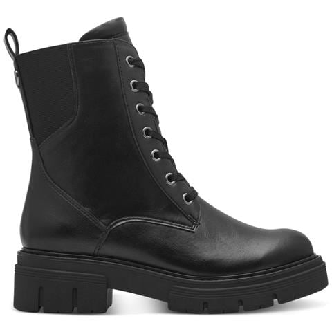 Poli Booties Stivaletti Sintetico E Tessile Scarpe Donna Nero Eu 37, 2-25241-43 001 - Foto 2