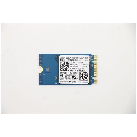 SSD 512 GB Serie 01FR579 M. 2 2242 Interfaccia Pcie - Foto 1