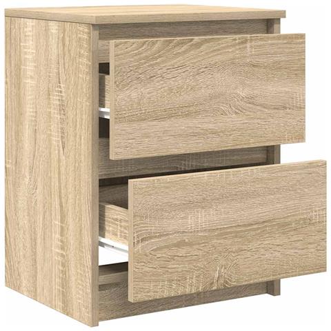 Mobile Porta TV Rovere Sonoma 40x35x54 cm in Legno Multistrato - Foto 2