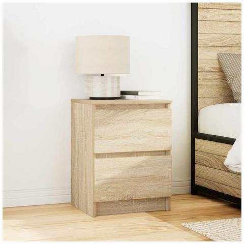 Mobile Porta TV Rovere Sonoma 40x35x54 cm in Legno Multistrato - Foto 9