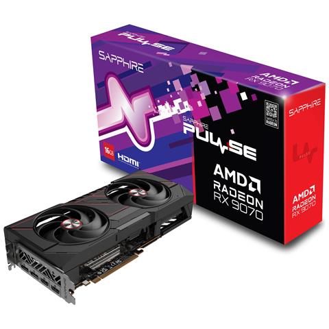 PULSE Radeon RX 9070 16 GB GDDR6 PCI Express 5.0 2 x Ventola - Foto 2
