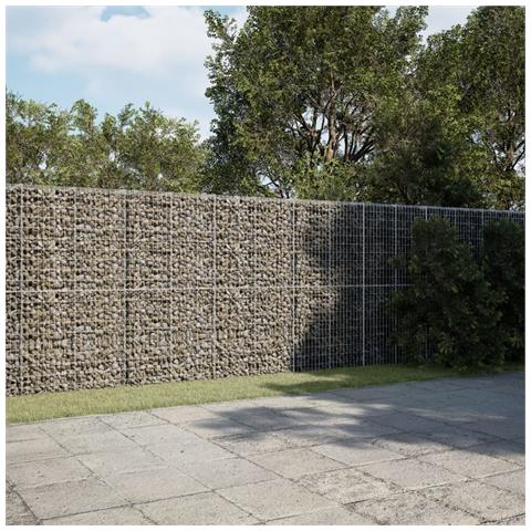 Cesto Gabbione Con Copertura 450x100x200 Cm In Ferro Zincato - Foto 1