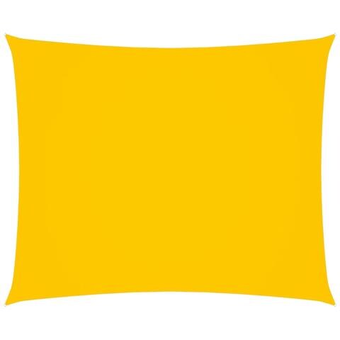 Parasole A Vela Oxford Rettangolare 2,5x4,5 M Gialla - Foto 1
