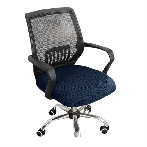 Copertura Per Sedia Da Ufficio Darkblue L - Foto 2