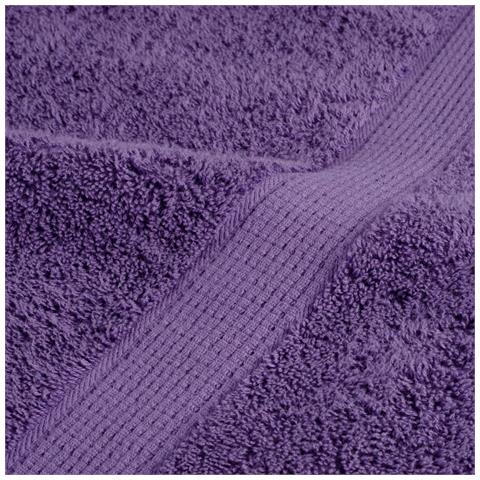 Asciugamani per Ospiti SOLUND 2 pz Viola 30x50 cm 600 g/m² - Foto 7