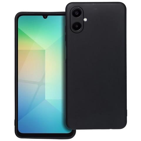 Custodia Tpu Silicone Cover Case Per Samsung Galaxy A06 5g Black - Foto 1