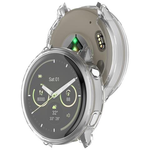 Custodia Protettiva Completa In Tpu Compatibile Con Garmin Venu 4 (41/45mm) Transparent 41 Mm - Foto 2