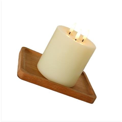 Candela Elettronica A Led A Tre Teste Con Telecomando - 10cm Testa A Proiettile - Foto 1