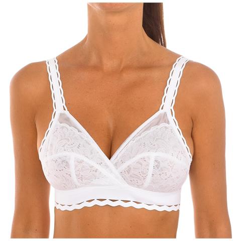 Reggiseno Classico Senza Ferretti E Coppe P0bvs Da Donna, Design Semplice E Comodo Per La Vita Quotidiana Delle Donne - Foto 1