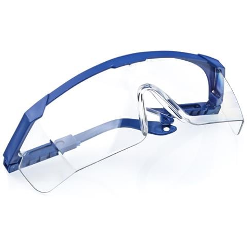 Occhiali Protettivi Trasparenti - Lenti In Policarbonato, Certificazione En-166 | Protezione Da Schegge E Impatti | Uso Industriale E Artigianale - Foto 2