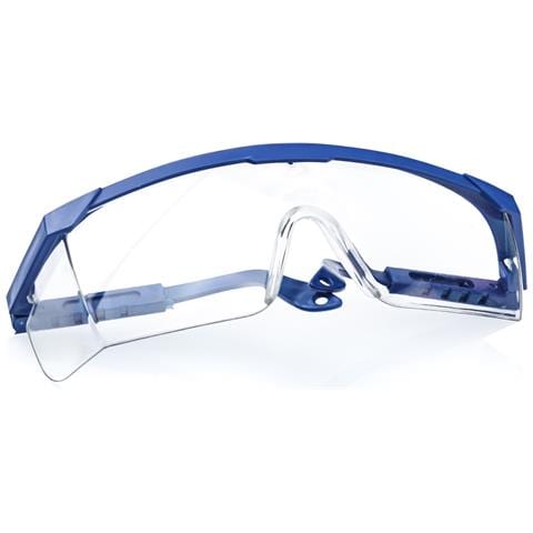 Occhiali Protettivi Trasparenti - Lenti In Policarbonato, Certificazione En-166 | Protezione Da Schegge E Impatti | Uso Industriale E Artigianale - Foto 8