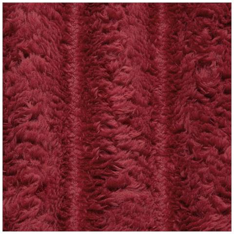 Coperte da Pile 6 pcs Rosso Bordeaux 240 x 220 cm Panno - Foto 9