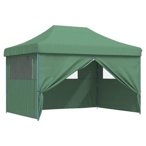 Tenda Party Verde 279 x 410 x 315 cm Tessuto Oxford - Foto 1