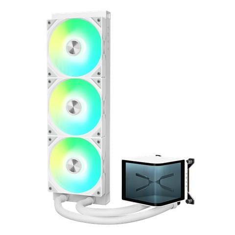 PANORAMA ARGB 360 Processore Kit di raffreddamento a liquido 12 cm Bianco 1 pz - Foto 2