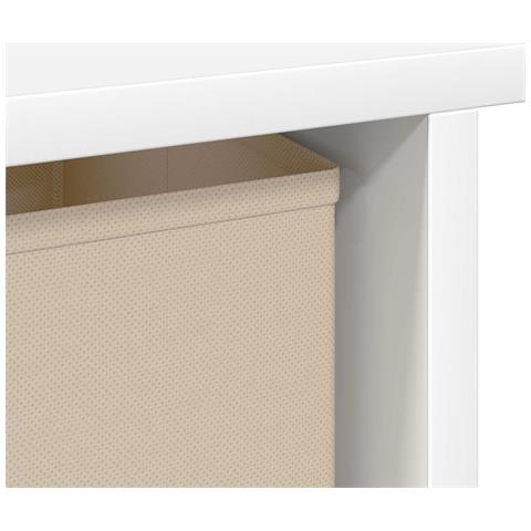 Scrivania Bianco 100 x 40 x 75 cm Legno multistrato - Foto 9