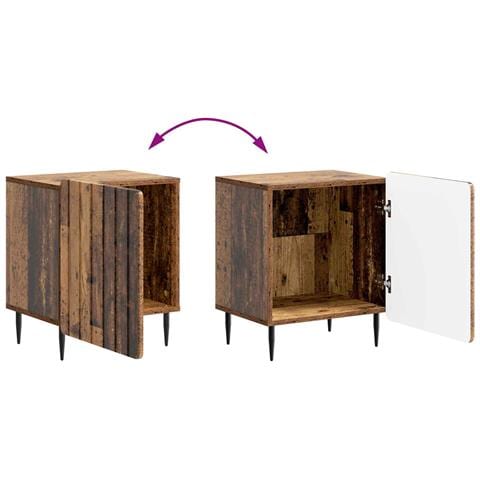 Armadio da Notte Legno antico 43 x 34,5 x 52 cm - Foto 9