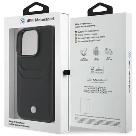 Bmw Custodia Con Tasca Per Iphone 16 Pro Max - Nera - Foto 1