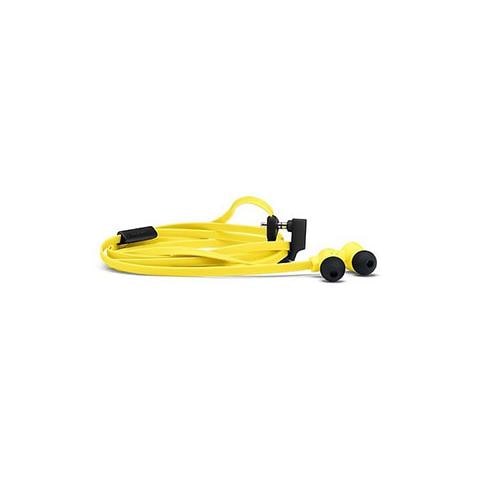Auricolare stereo pop cavo piatto yellow 3,5mm - Foto 1