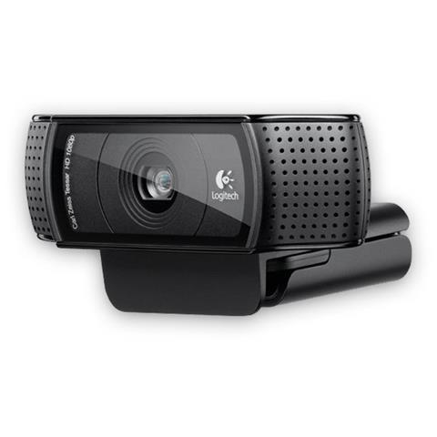 Webcam C920 Full HD C920 USB 2.0 ottica Carl Zeiss - Nero - Foto 2