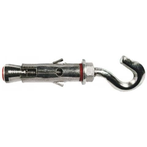 Tassello Ancorante in Acciaio con Gancio MLM G6 ØxL. 12x45 mm M6 100 Pz - Foto 2