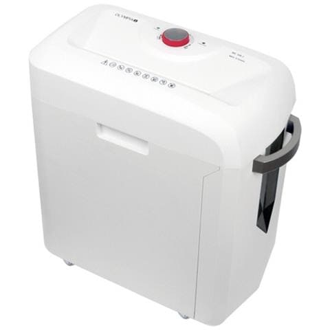 Distruggidocumenti a Particelle MC 306.2 Automatico con cestino da 19L capacità di 6 fogli - Bianco - Foto 1