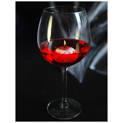 Partydeco - Candela A Forma Di Occhio Insanguinato - Foto 3