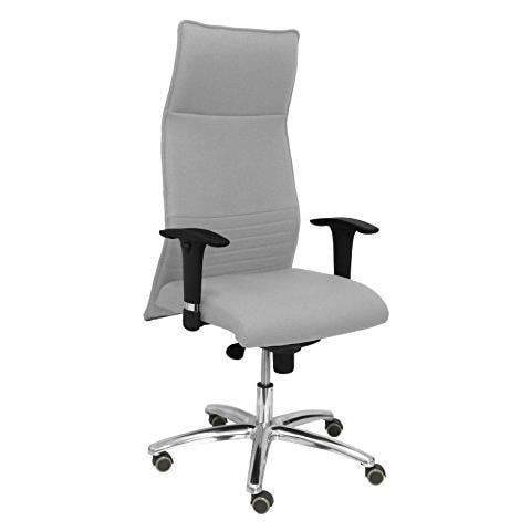 Poltrona Albacete Xl Bali Grigio Chiaro Fino A 160 Kg Sedie Da Ufficio, Taglia Unica - Foto 1