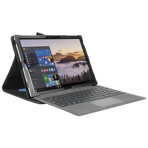 051004 Custodia Per Tablet 31,2 Cm [12.3] Custodia A Libro Nero (activ Pack Case For Surface Pro - 7/6/2017/4)  - Foto 3