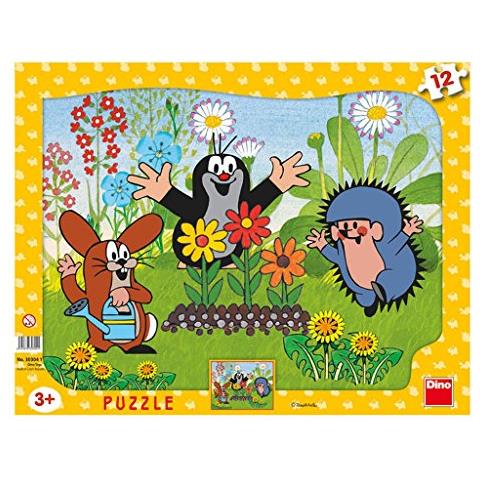 Dino Gioca La Piccola Talpa 303041alta Qualità-puzzle Puzzle Scrivania Con Cornice - Foto 1