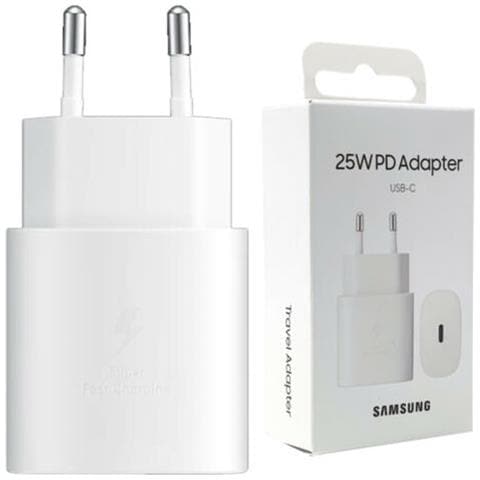 EP-TA800NWEGEU Caricatore 25W Super Fast Charging USB-C Bianco - Cavo non Incluso - Foto 1