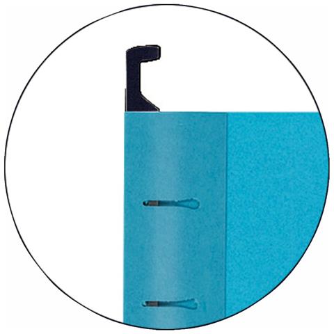 File di Sospensione Rinforzati 25 pz Blu - Foto 2