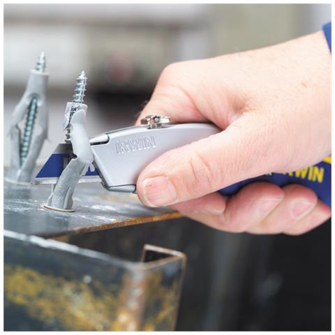 Coltello Lama Bimetallica Retrattile Trapezoidale 10504236 - Foto 6