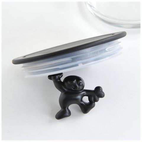 Barattolo Ermetico Little Man Holding On Tight 2 L Colore Nero - Foto 4