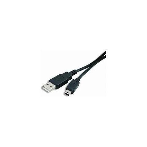 Cavo USB 2.0 Tipo A Maschio A Mini-B Maschio 5 Pin 15 Piedi (4.5m) Nero Wennow