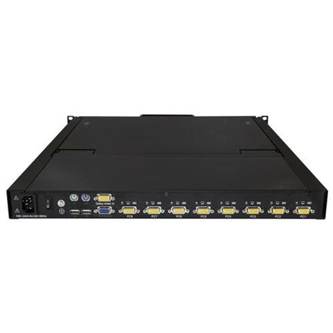 " Console KVM per armadio Rack a 8 porte VGA con schermo LCD - 19"" - 1U" - Foto 5