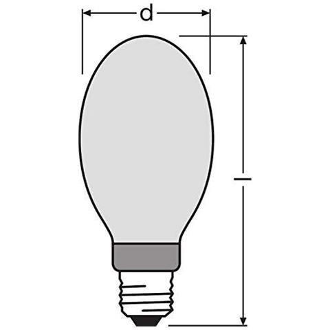 POWERSTAR 250W 5500K 19000lm Lampada ad alogenuri metallici - Foto 2
