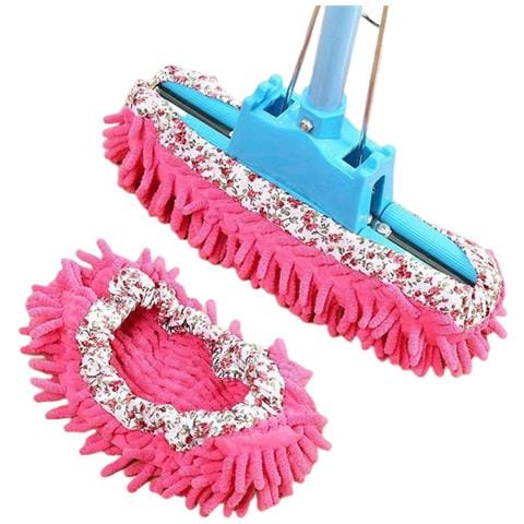 Pantofole Per La Pulizia Dei Pavimenti - 1 Paio Pink - Foto 1