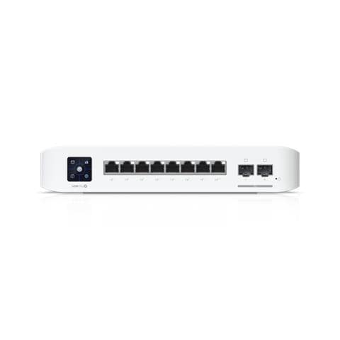 Switch di rete UniFi USW-PRO-8-POE Gigabit Ethernet L2/L3 gestito (10/100/1000) Power over Ethernet (PoE) 1U Bianco - Foto 2