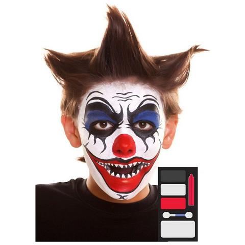 Set Di Trucchi Per Bambini My Other Me 24 X 20 Cm Pagliaccio Terrore Multicolore - Foto 1