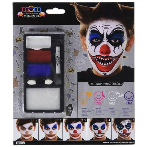 Set Di Trucchi Per Bambini My Other Me 24 X 20 Cm Pagliaccio Terrore Multicolore - Foto 2