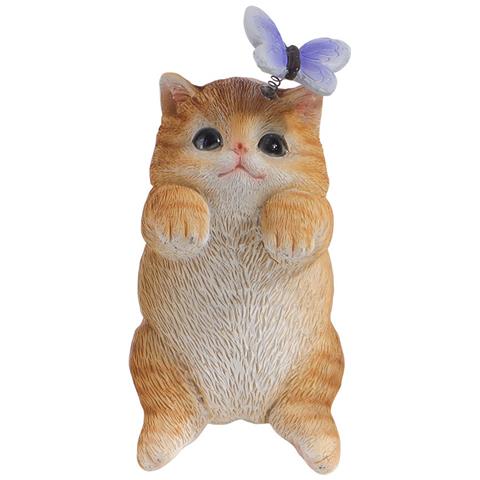 Decorazioni Paesaggistiche Per Balconi In Resina Per Gatti Un Gatto - Foto 1