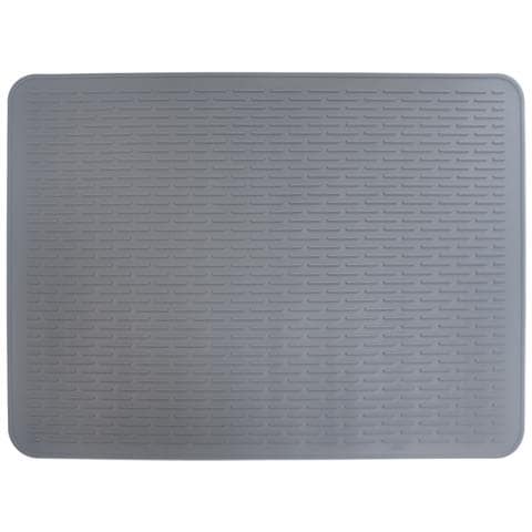 Basta Gocce Con Il Nostro Tappetino In Silicone Resistente Al Calore: Scolapiatti E Tappetino Scolapiatti In Uno! Grey - Foto 2