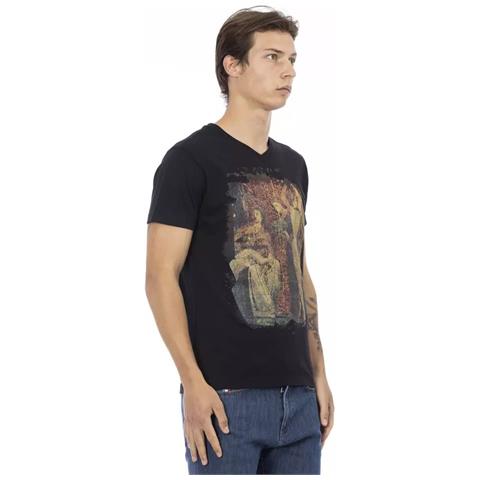 Maglietta In Cotone Nero - Xl - Foto 2