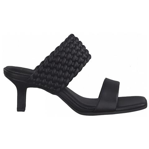 Black Elegant Open Sandals Sandali Sintetico E Tessile Scarpe Donna Nero Eu 38, 2-27226-28 001 - Foto 1