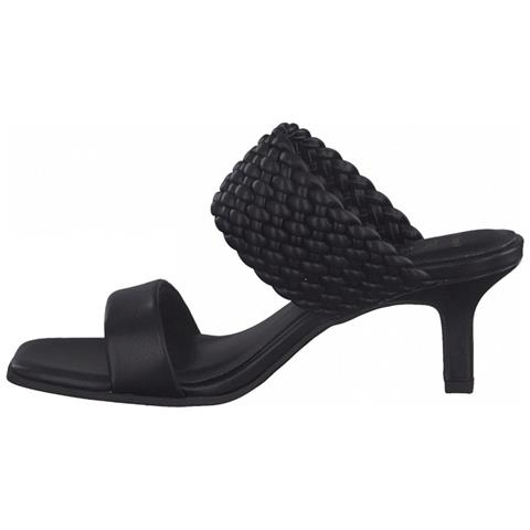 Black Elegant Open Sandals Sandali Sintetico E Tessile Scarpe Donna Nero Eu 38, 2-27226-28 001 - Foto 3
