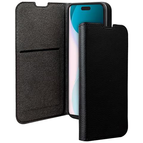 Custodia Per Iphone 16 Plus Folio Wallet Con Funzione Stand, Nero - Foto 1